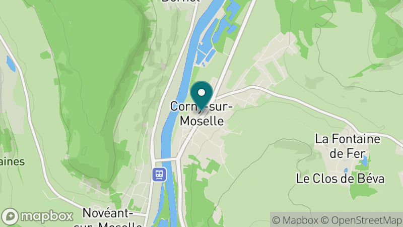 Carte - Corny Sur Moselle
