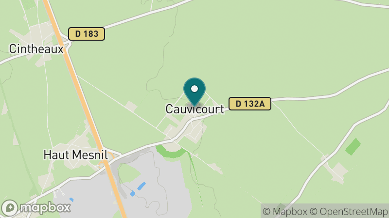 Carte - Cauvicourt