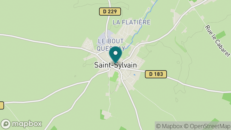 Carte - Saint Sylvain