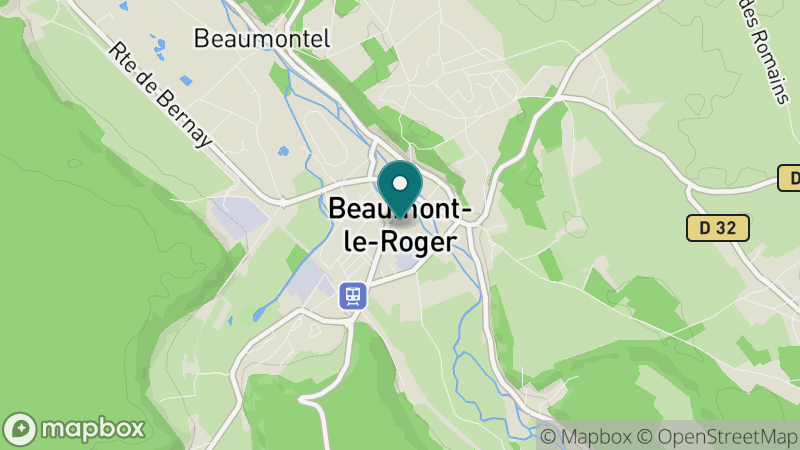 Carte - Beaumont-le-Roger