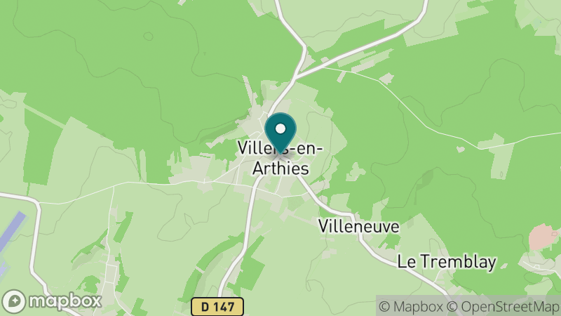 Carte - Villers En Arthies
