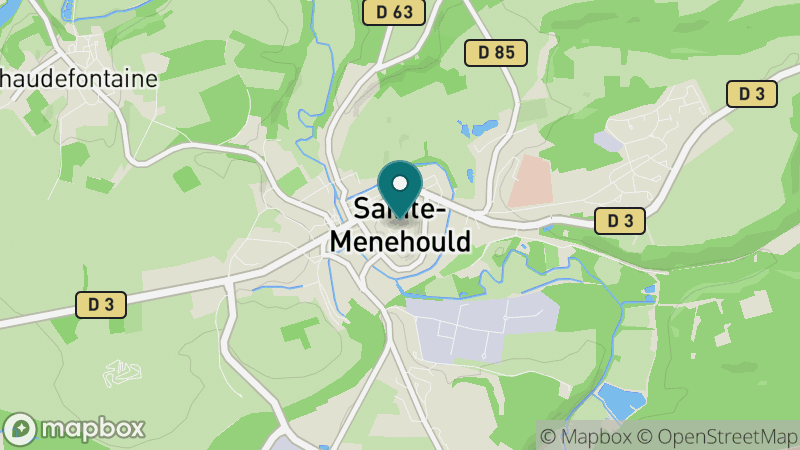Carte - Sainte Menehould