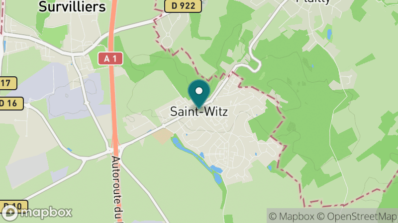 Carte - Saint-Witz