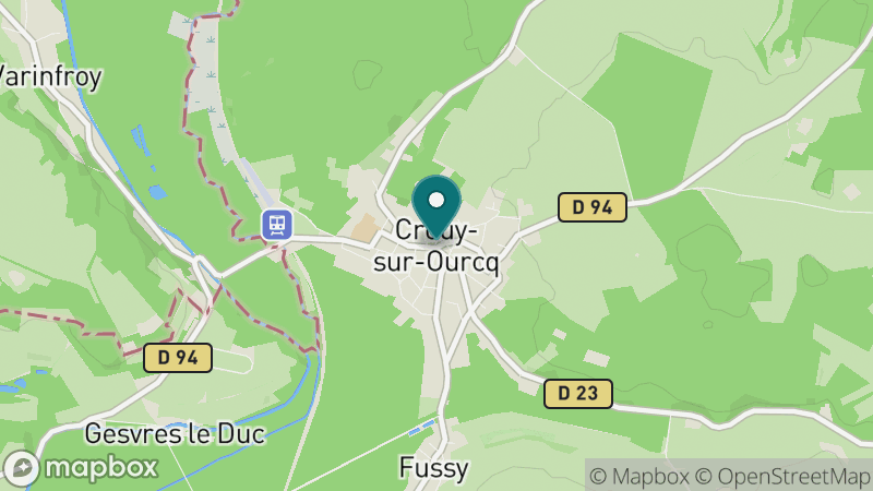 Carte - Crouy Sur Ourcq