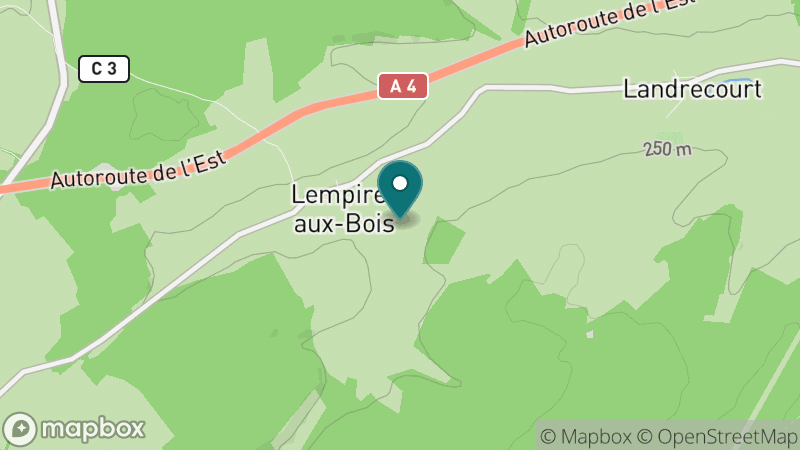 Carte - Landrecourt Lempire