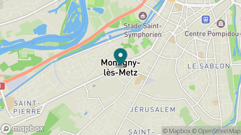 Carte - Montigny Les Metz