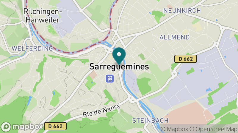 Carte - Sarreguemines