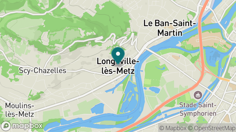 Carte - Longeville-lès-Metz