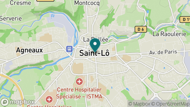 Carte - Saint-lo