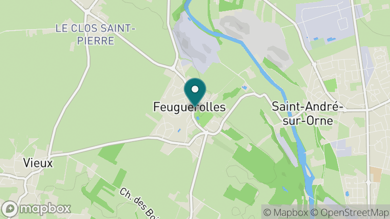 Carte - Feuguerolles-Bully