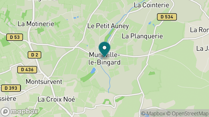 Carte - Muneville Le Bingard