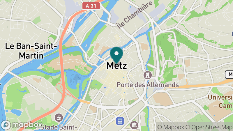 Carte - Metz