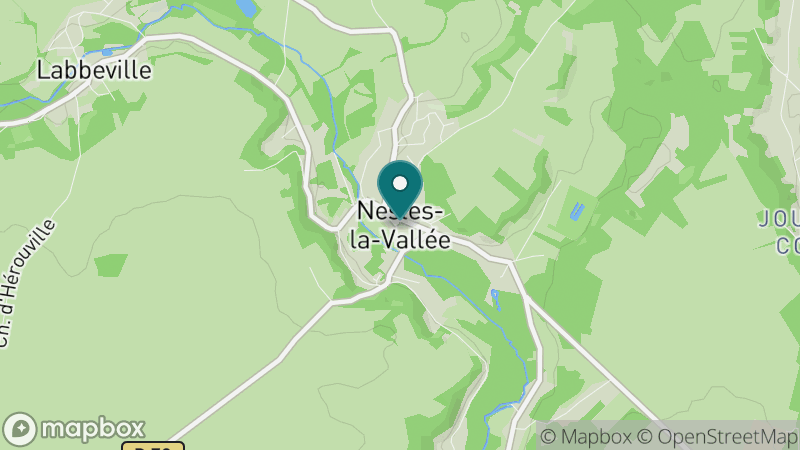 Carte - Nesles-la-Vallée