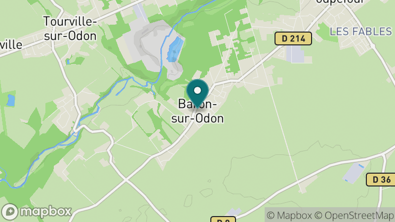 Carte - Baron Sur Odon