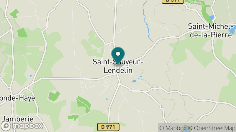 Carte - Saint-Sauveur-Lendelin