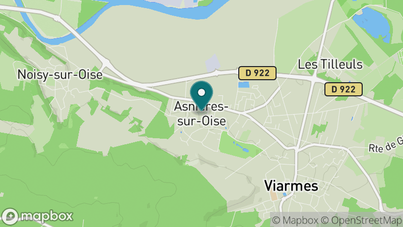Carte - Asnieres Sur Oise