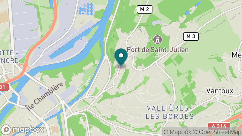 Carte - Saint Julien Les Metz