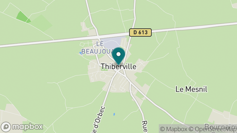 Carte - Thiberville