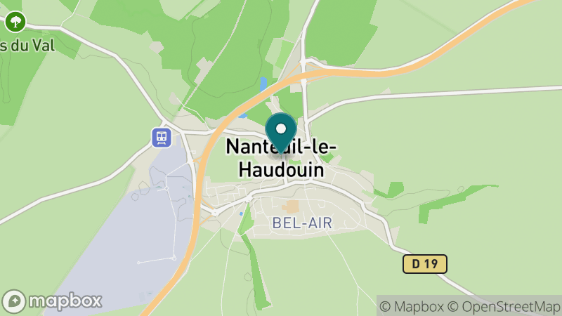 Carte - Nanteuil-le-Haudouin