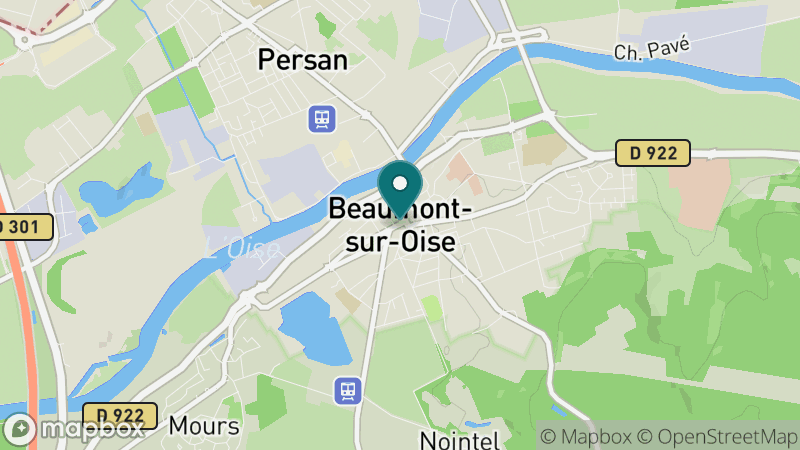 Carte - Beaumont Sur Oise