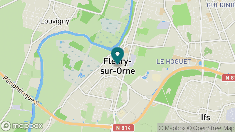 Carte - Fleury-sur-Orne