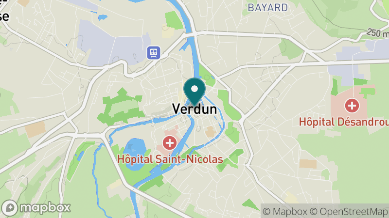 Carte - Verdun