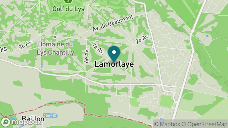 Carte - Lamorlaye