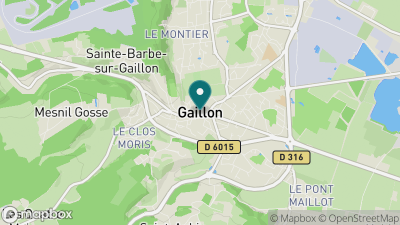 Carte - Gaillon