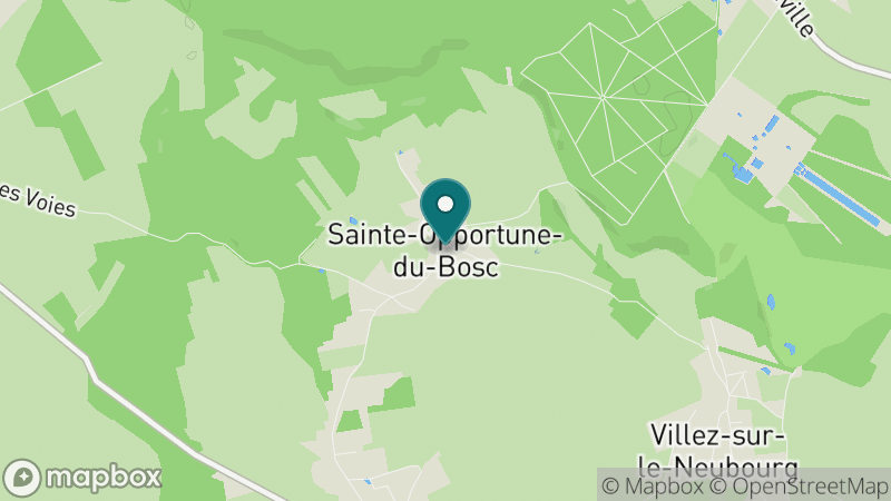 Carte - Sainte-Opportune-du-Bosc