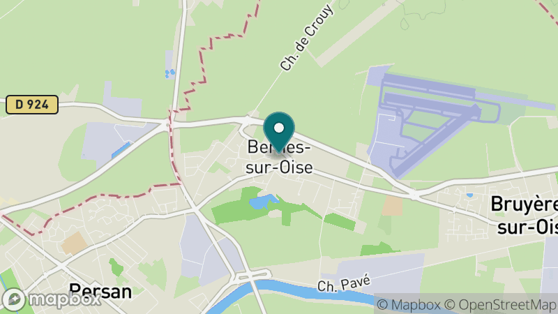 Carte - Bernes-sur-Oise