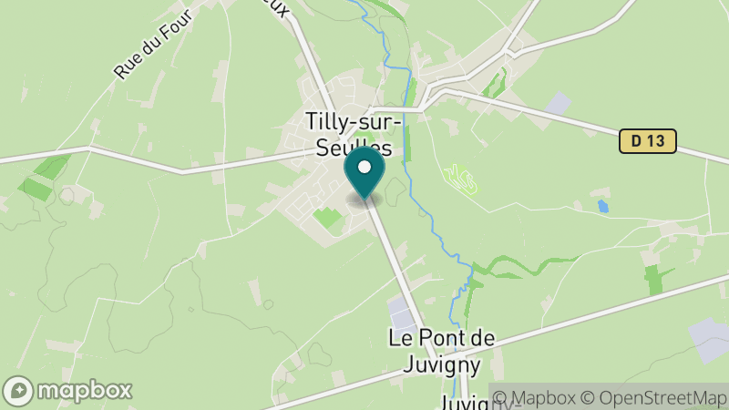 Carte - Tilly-sur-Seulles