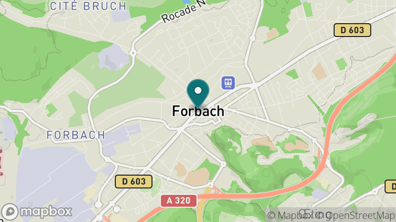 Carte - Forbach