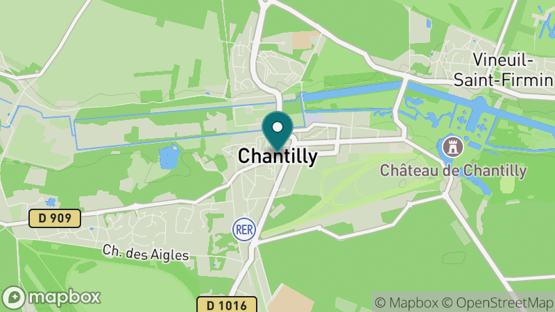 Carte - Chantilly