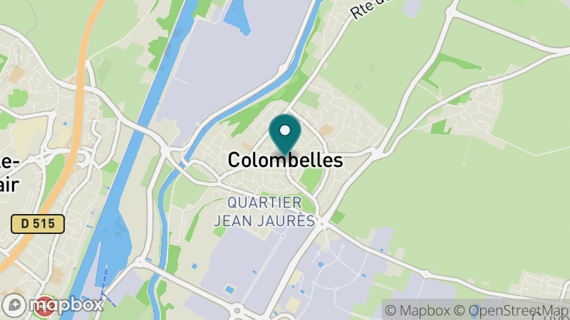 Carte - Colombelles
