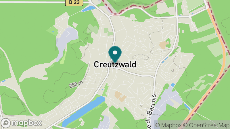 Carte - Creutzwald