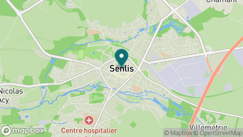 Carte - Senlis