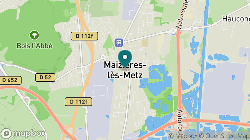 Carte - Maizieres Les Metz