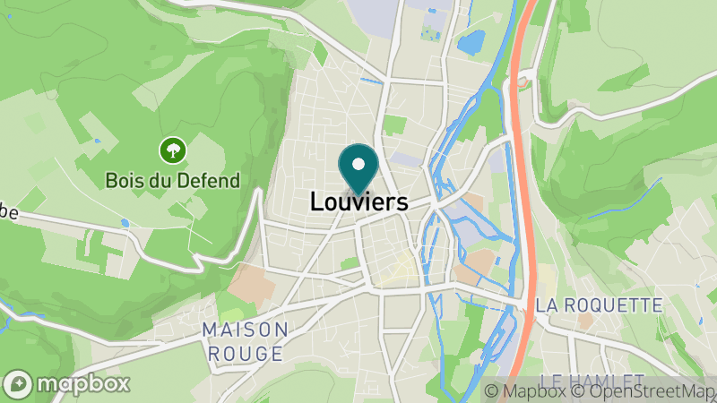 Carte - Louviers