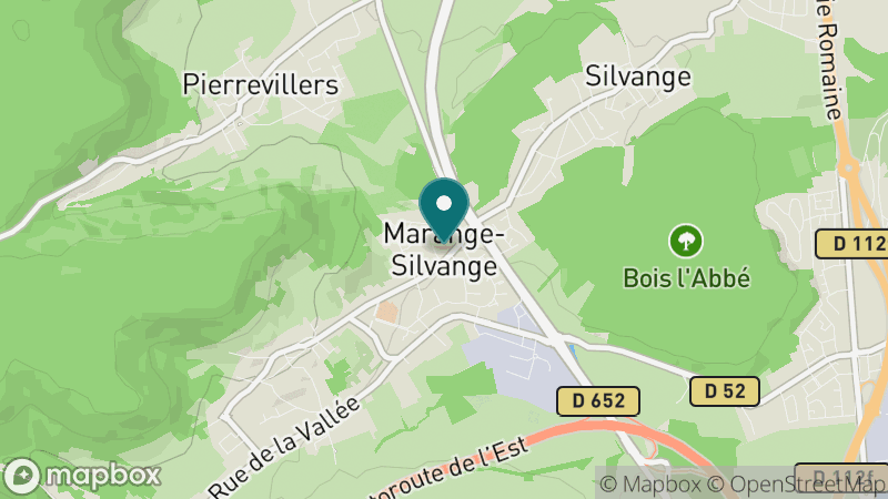 Carte - Marange-Silvange