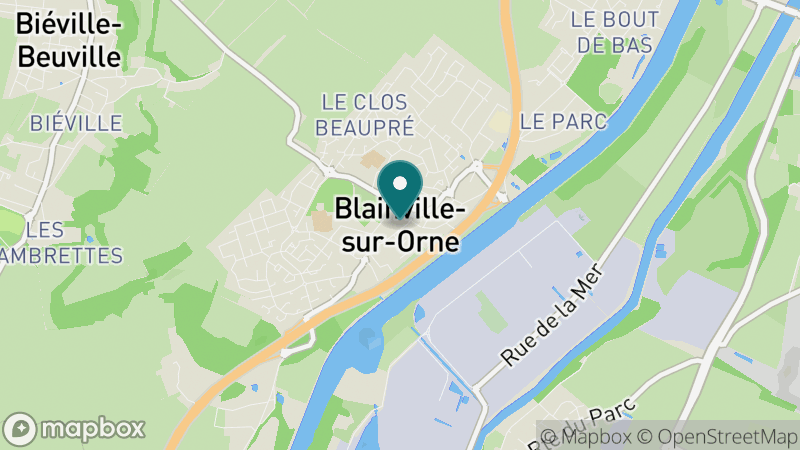 Carte - Blainville Sur Orne