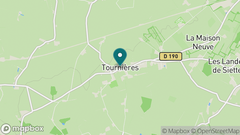 Carte - Tournieres