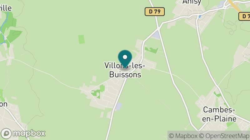 Carte - Villons-les-Buissons