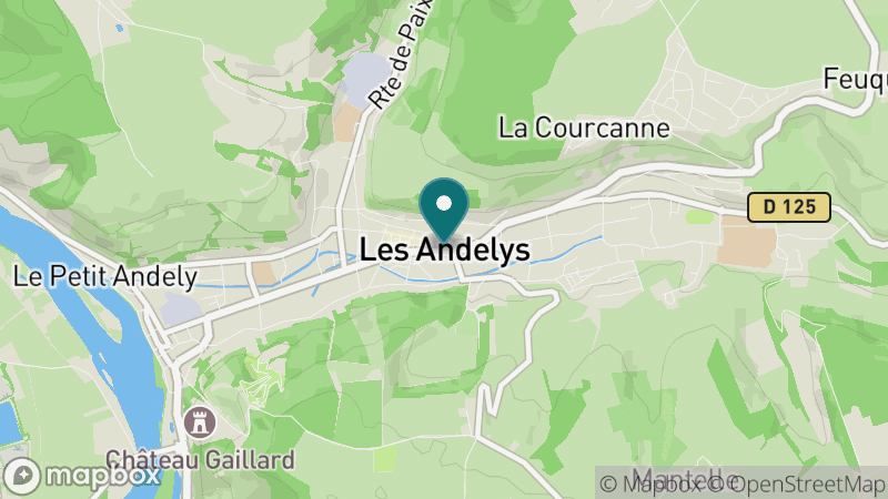 Carte - Les Andelys