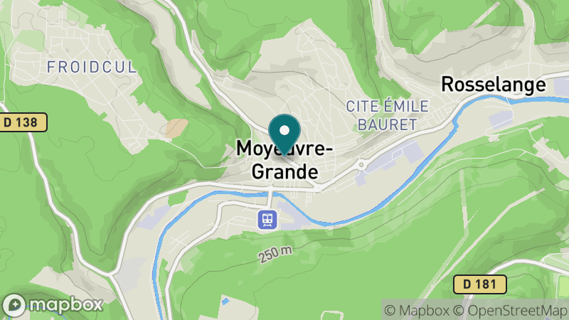 Carte - Moyeuvre-Grande