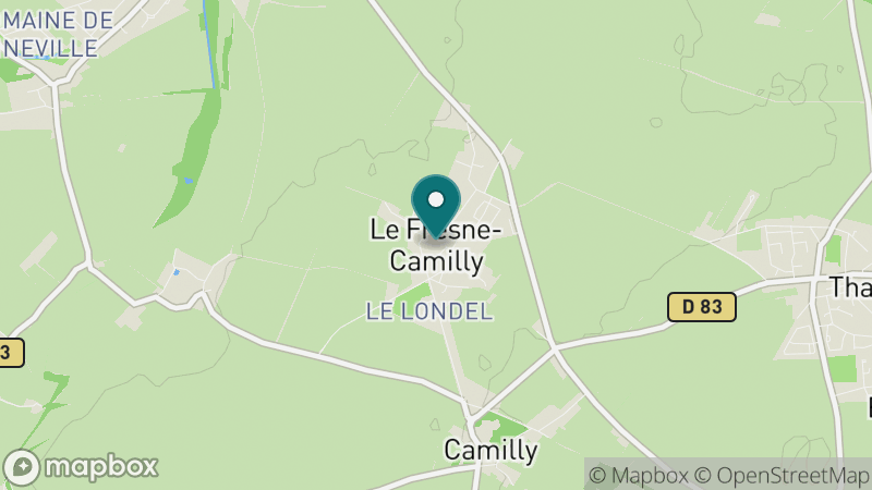 Carte - Le Fresne Camilly