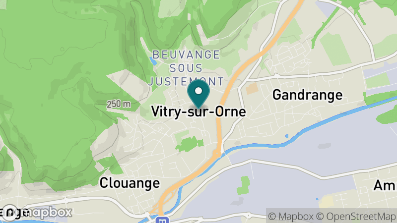 Carte - Vitry-sur-Orne