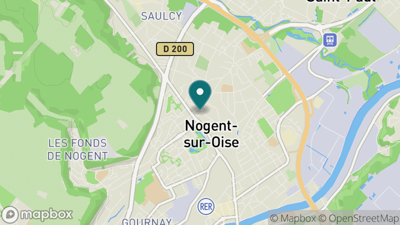 Carte - Nogent-sur-Oise