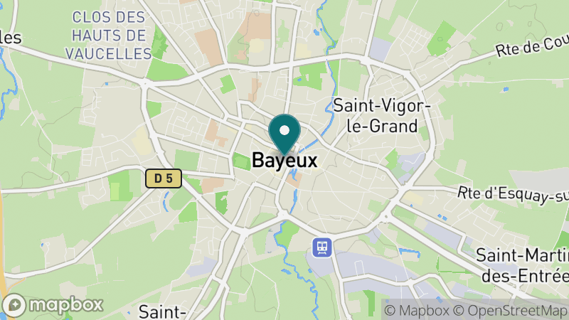 Carte - Bayeux