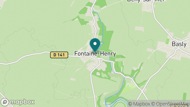 Carte - Fontaine Henry