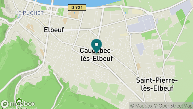Carte - Caudebec Les Elbeuf